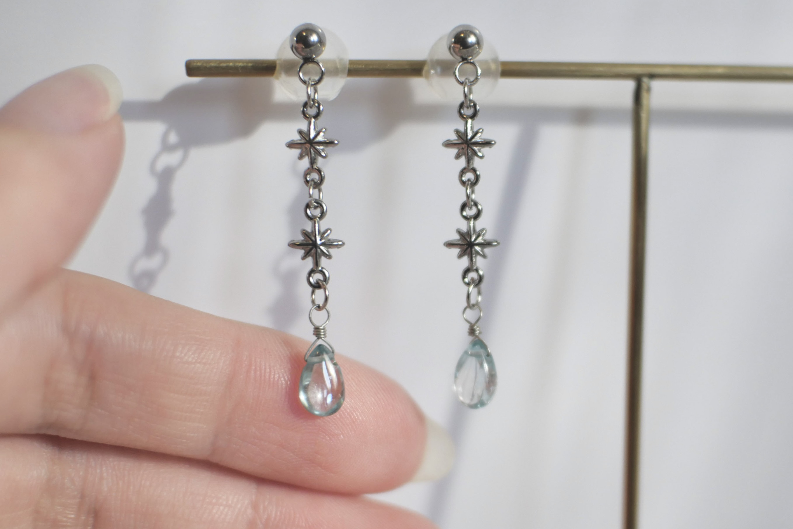 Leise｜かすかな光〈ブルージルコン〉12月誕生石