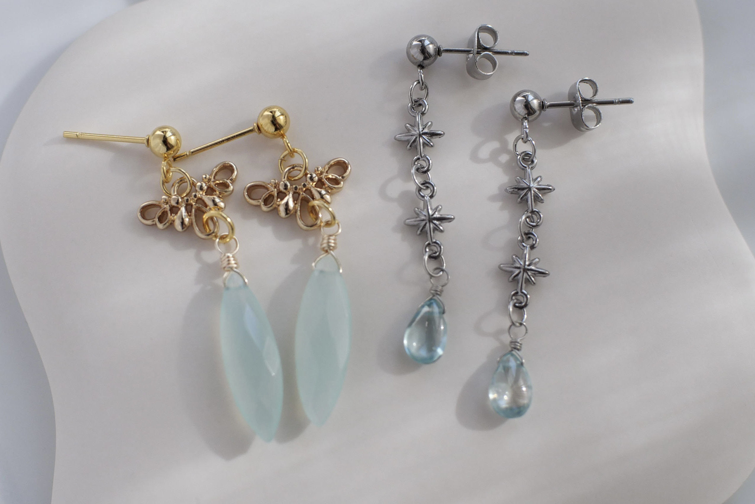 Leise｜かすかな光〈ブルージルコン〉12月誕生石