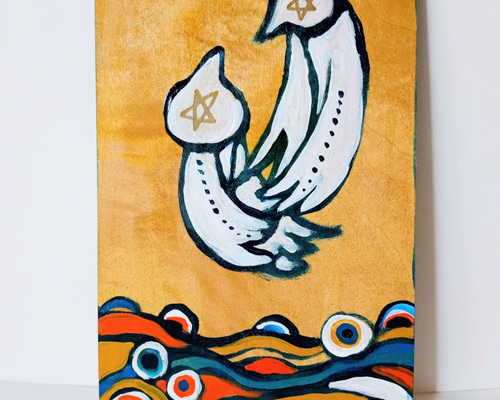 Wall wood Art | 壁掛けアート タペストリー・壁掛け ツツミソウ 通販