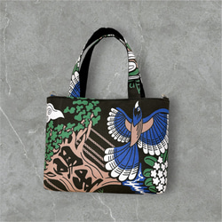 伊勢ヶ濱部屋 反物 トートバッグ 相撲 浴衣 トートバッグ 逸山_いち