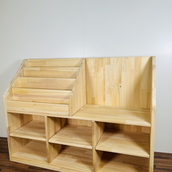 絵本棚 上下取り外しタイプ 40日発送 本棚・絵本棚・マガジンラック