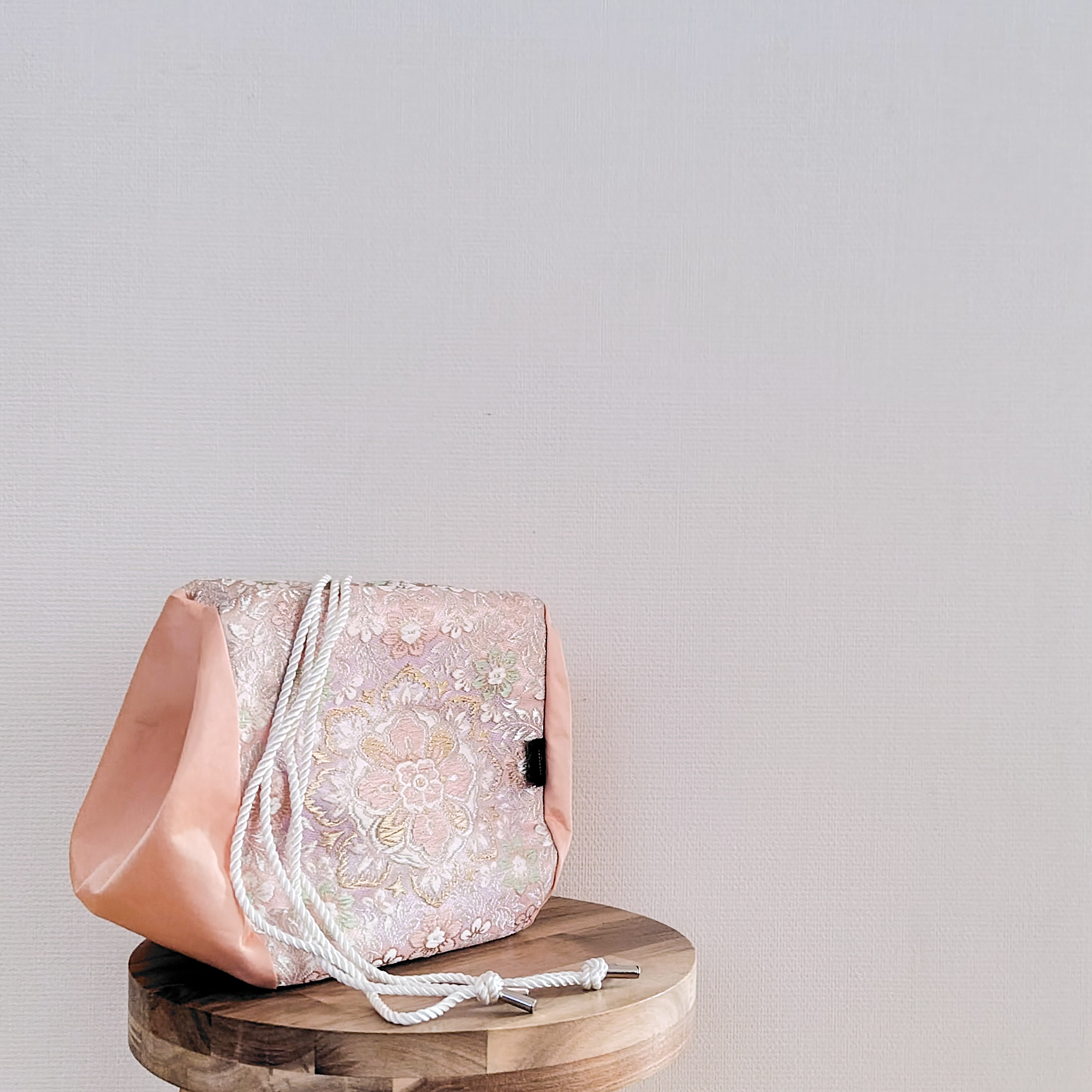 【１点限定】【卒業式】【和装】【リメイク】３wayきんちゃくバッグ