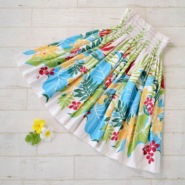 パウスカート 細見えパウスカート　フラダンス　太って見えないパウスカート　p00399　受注生産および即納