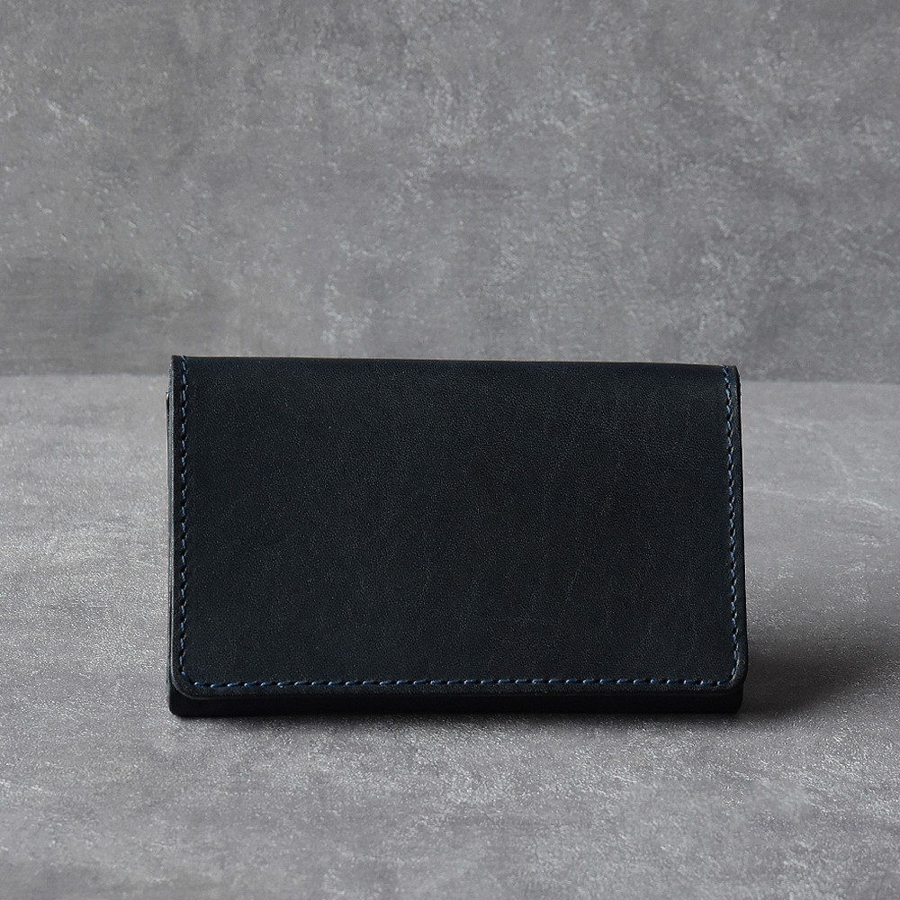 早割◇イタリアンレザー 名刺ケース 本革 名入れ刻印 エルバマット スタンダード  名刺入れ