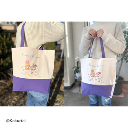 のこり染×クッピーラムネトートバッグ 4枚目の画像