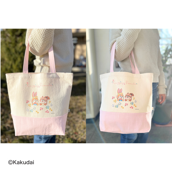 のこり染×クッピーラムネトートバッグ 7枚目の画像