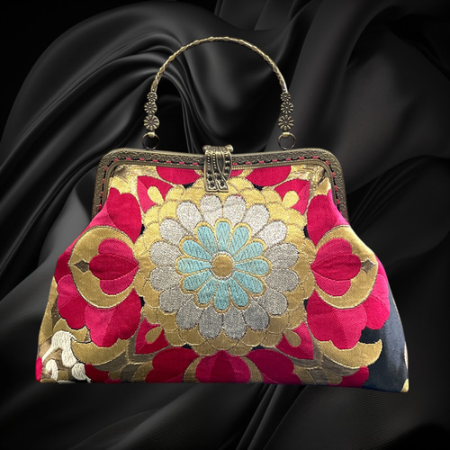 着物リメイクバッグ 着物オリジナルバッグ 和柄ハンドバッグ 和モダン