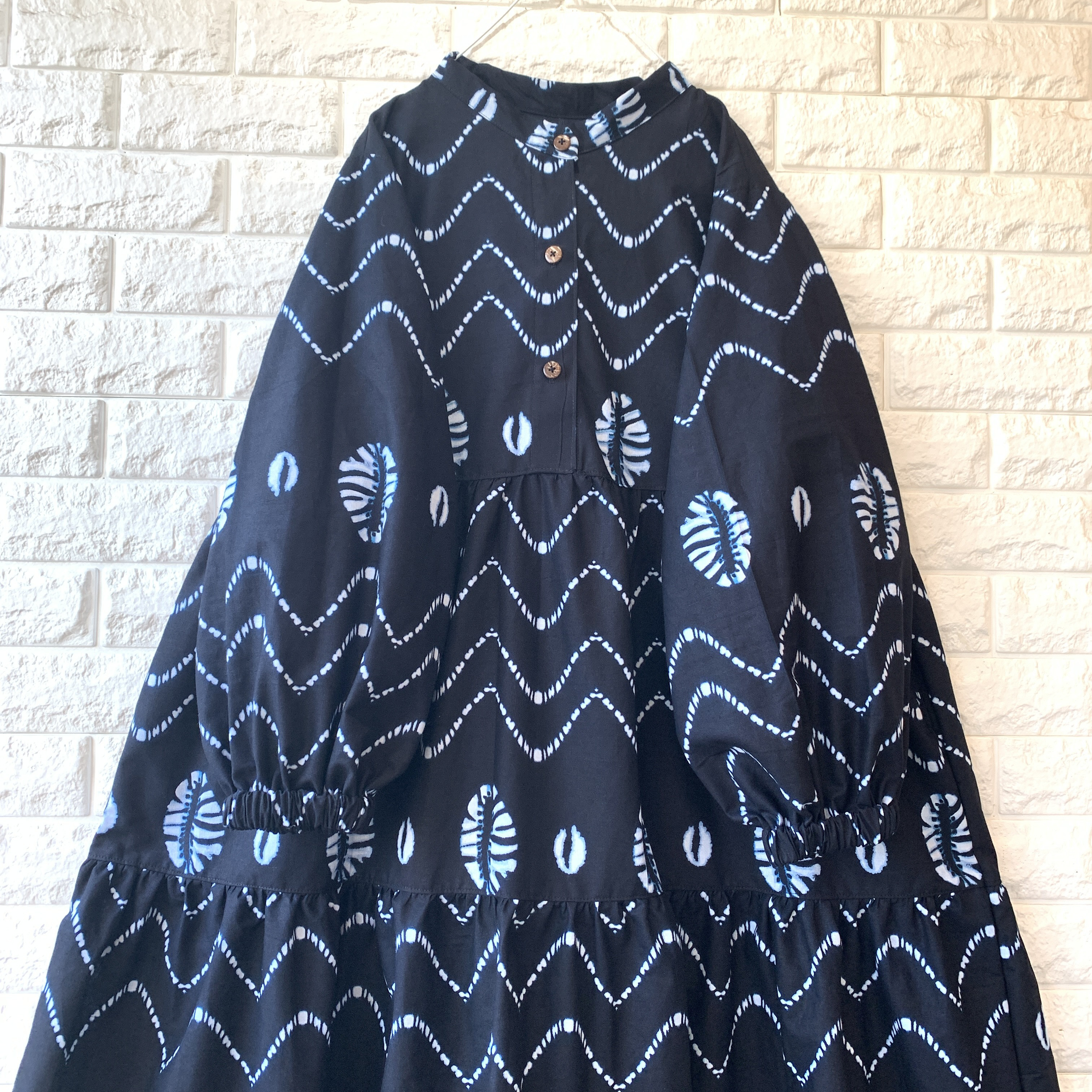 アフリカンプリント　ワンピース