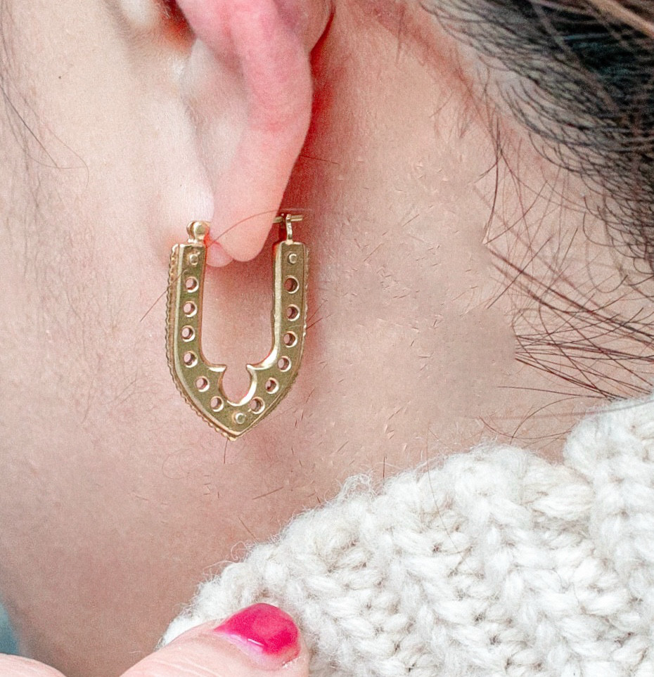 Rivet U Arch  ピアス/馬蹄ピアス《送料無料》/両耳用