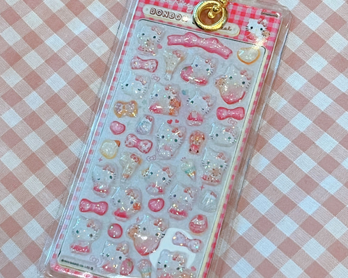 ☆ボンボンドロップシールミニキーホルダー⑥☆ シール・ステッカー