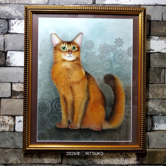 原画 1点もの ボールペン画 日本人作家 色鉛筆画 絵画 絵 アート 額