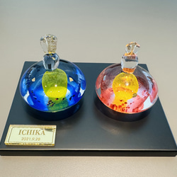 ガラスオブジェ 桃飾り ひな人形・雛飾り ICHI GLASS 通販 20289706