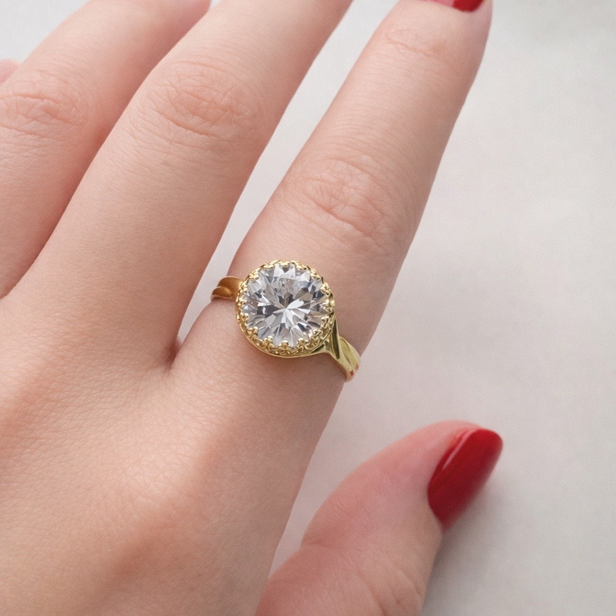 Petite Lumière（小さな光）クリアラウンドリング