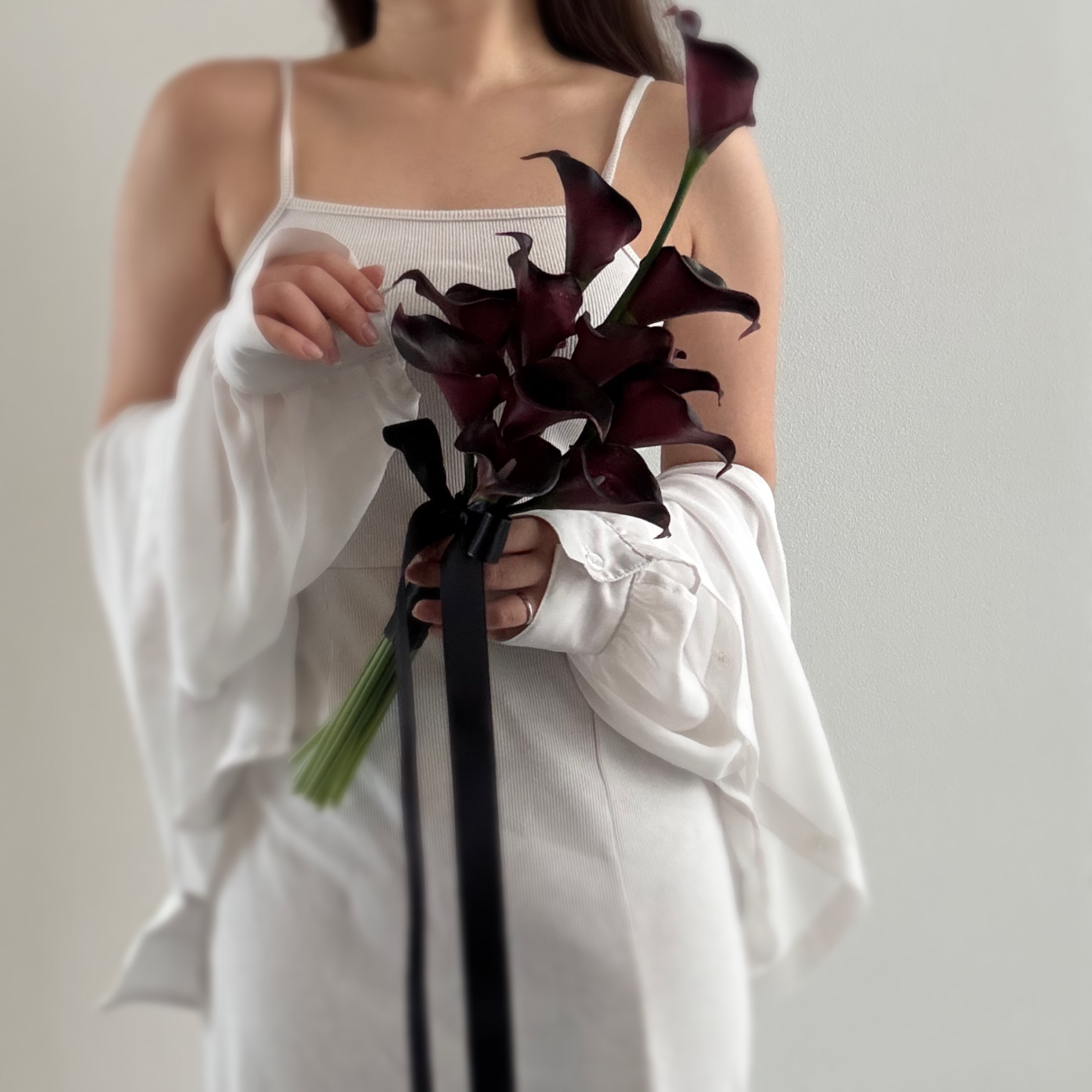 calla lily⌇﻿ アーティフィシャルフラワー クラッチブーケ 海外風 前撮り 結婚式