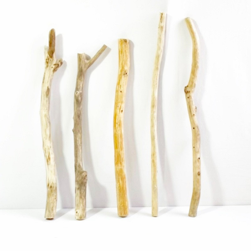 流木棒 50cm～70cmの長さ 現物画像 タペストリー棒 クラフト 観葉植物 ハンギング ハンガー等に boc002