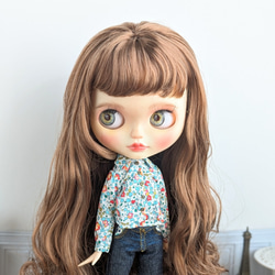 1355※単品※白のふんわりかぼちゃパンツ※ブライスアウトフィット※1/6