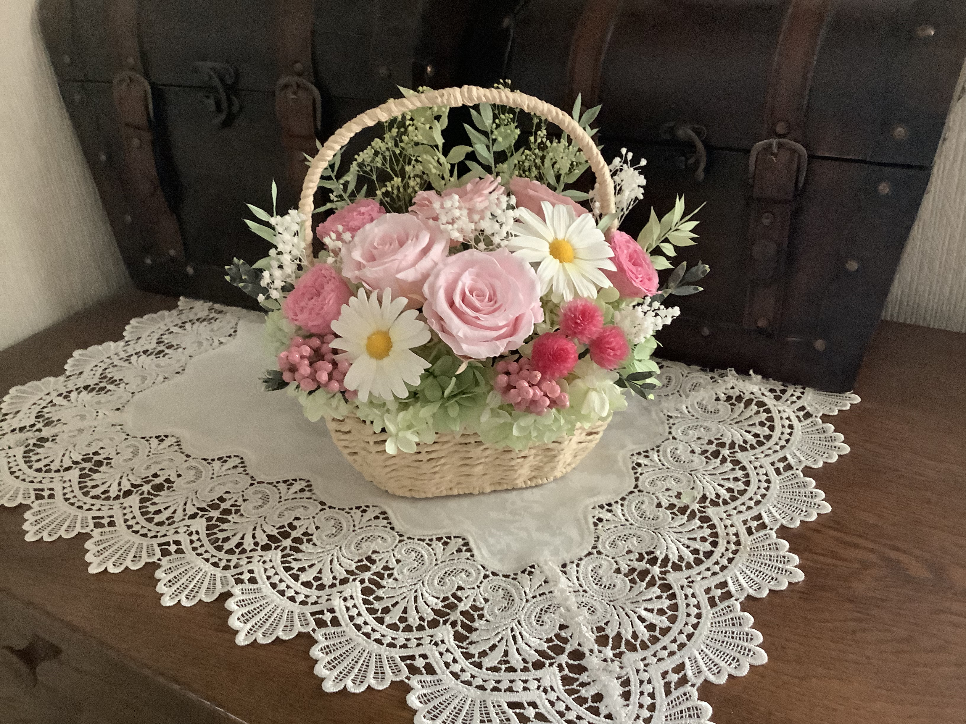 春らんまん✿柔らかなピンク系アレンジメント/ギフト