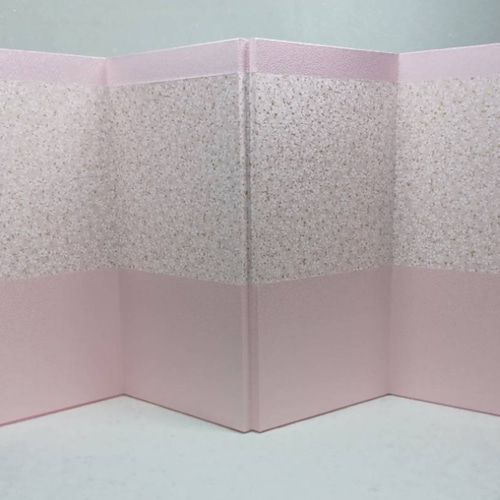 飾り台と4曲屏風 桜の横幕セット 高さ26.5cm×横幅45cm×奥行27cm