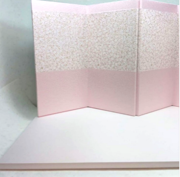 飾り台と4曲屏風　桜の横幕セット 高さ26.5cm×横幅45cm×奥行27cm