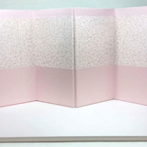 飾り台と4曲屏風 桜の横幕セット 高さ26.5cm×横幅45cm×奥行27cm