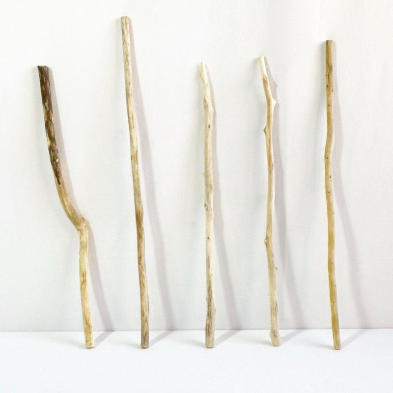 流木棒 50cm～70cmの長さ 現物画像 タペストリー棒 クラフト 観葉植物 ハンギング ハンガー等に boc006