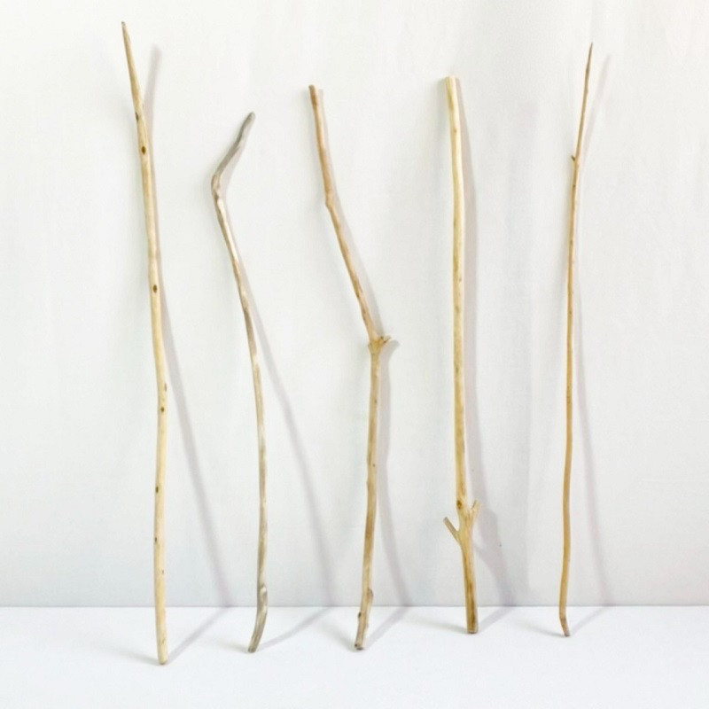 流木棒 50cm～70cmの長さ 現物画像 タペストリー棒 クラフト 観葉植物 ハンギング ハンガー等に boc007