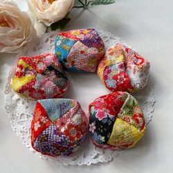 結城紬 作務衣 手織り結城紬 未使用反物仕立 登録商標付 着物 yuki