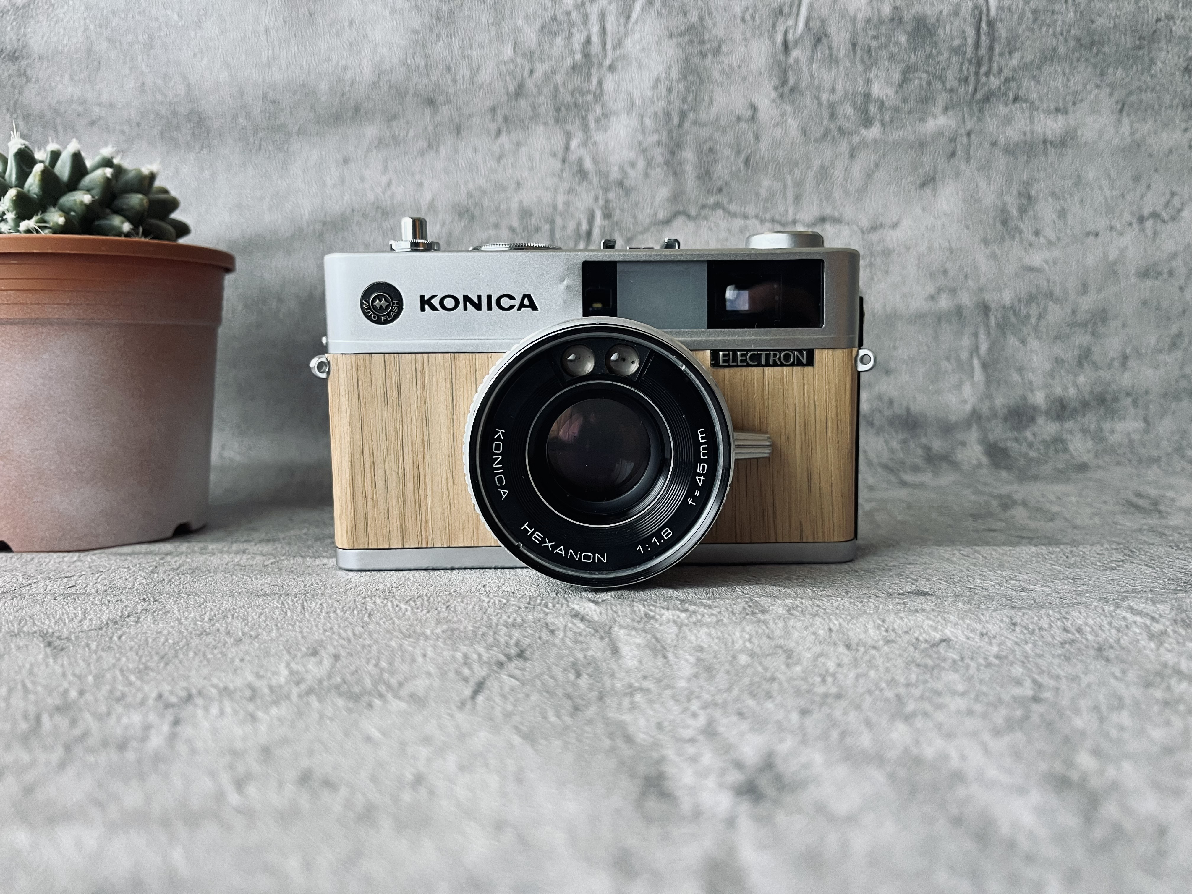 (修理＆カスタマイズ済)KONICA ELECTRON