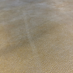 羊革 ゴート カット革  ゴールド メタ　白汚し　ｱﾝﾃｨｰｸ　ハンドメイド＃No.CL74　レザークラフト　本革 3枚目の画像