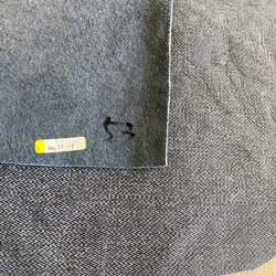 牛革　カット革　デニム型　ヌバック　ネイビー　紺　ハンドメイド＃No.CL77　レザークラフト　本革 4枚目の画像