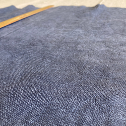 牛革　カット革　デニム型　ヌバック　ネイビー　紺　ハンドメイド＃No.CL77　レザークラフト　本革 3枚目の画像