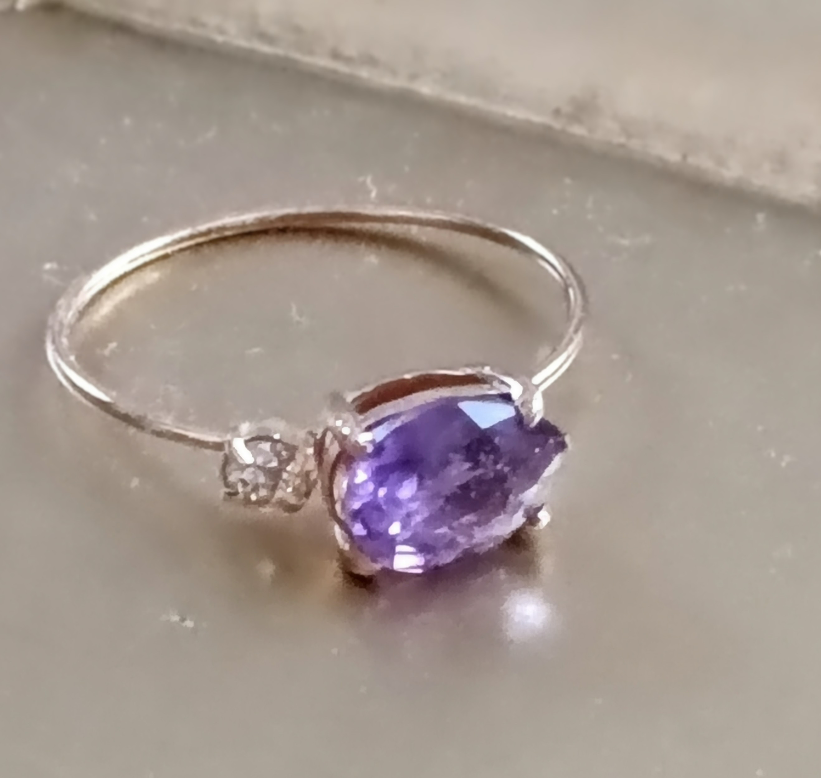 - inori - k18+k10 Diamond & Color Stone Ring