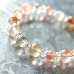 ☆プレミアムブレス☆フローライト（マルチカラー・天珠タイプ）：横幅
