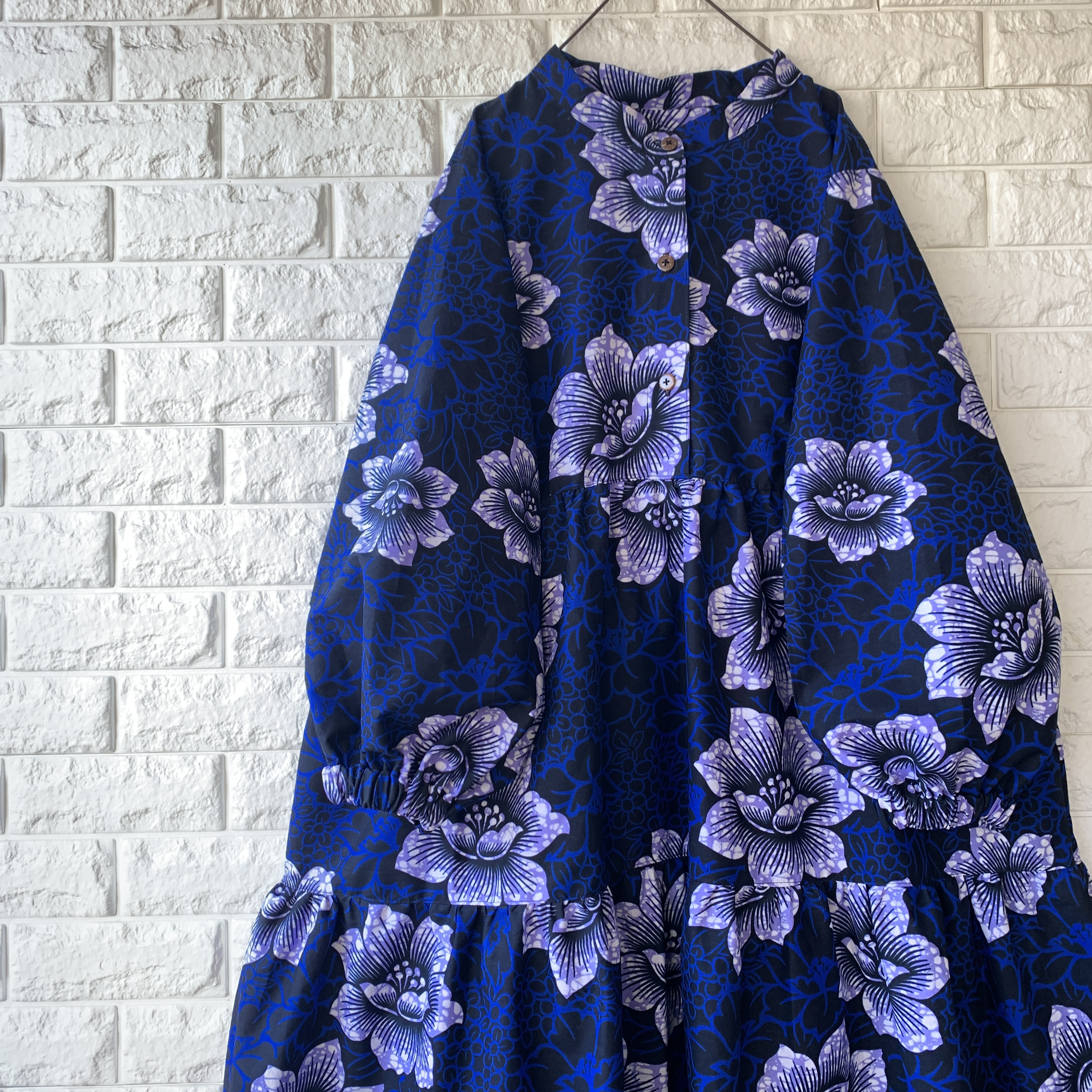 アフリカンプリント　ワンピース 9,360円