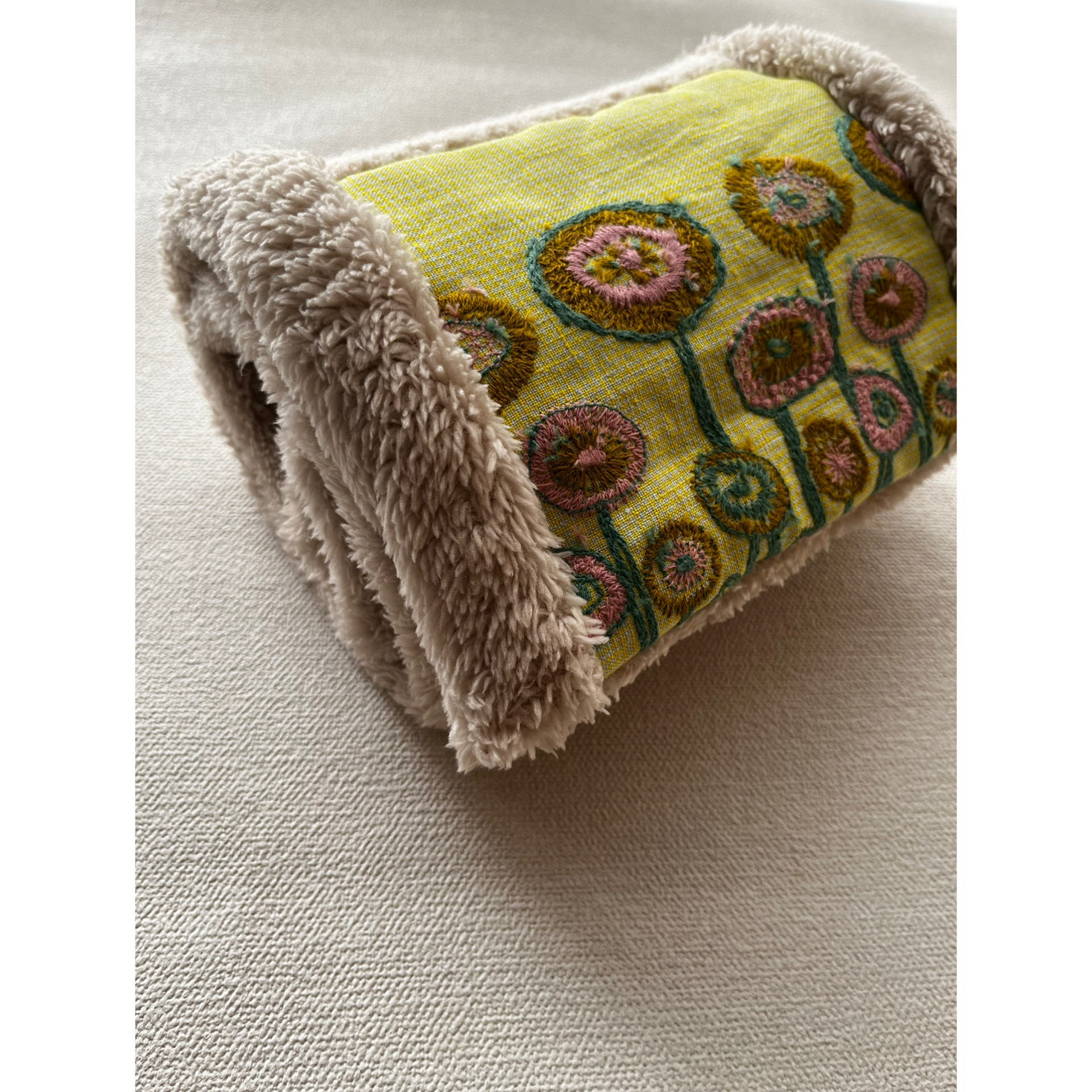 【マフラータイプ】path・tambourineのネックウォーマー  ミナペルホネン生地使用