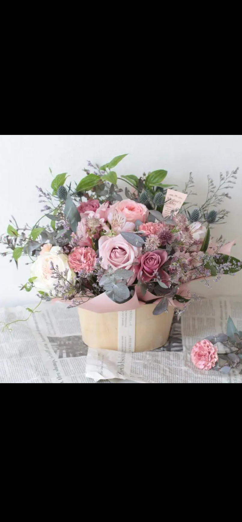 【早期特別価格】母の日　生花アレンジ【無料ラッピング】母の日ギフト　母の日プレゼント　通常発送も受付可能