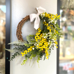 ミモザのドライフラワースワッグS スワッグ Cocoflower 通販 19162491