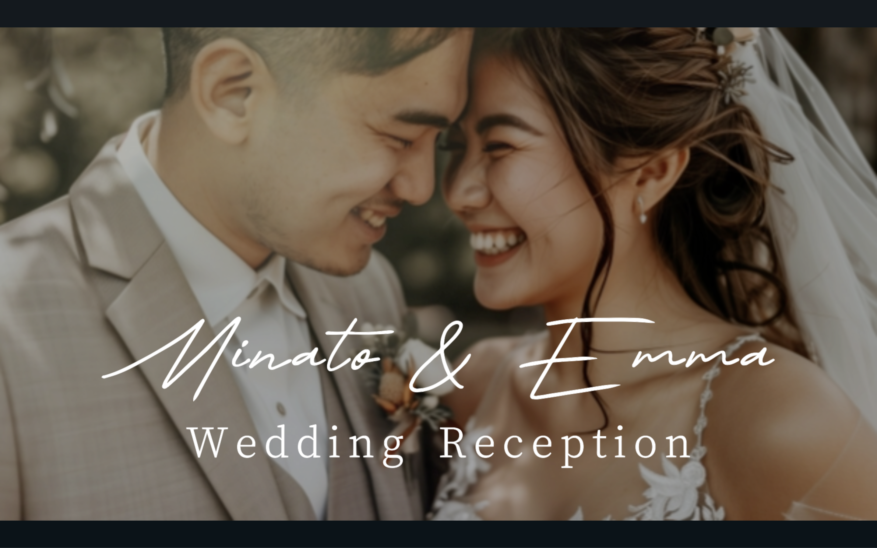 大迫力でかっこいいオープニングムービーグレイテストショーマン｜盛り上がる｜写真多｜おしゃれな結婚式入場動画