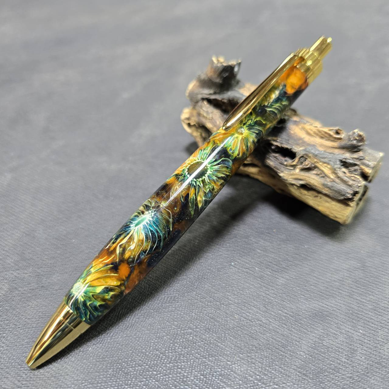 チーゼル  レジンボールペン【送料・ギフトボックス無料・当日発送】336