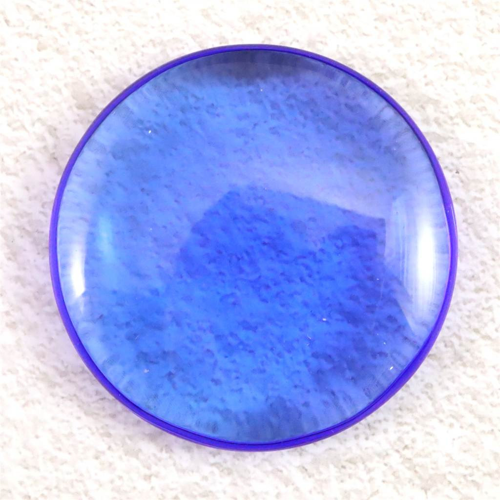 H&E社 シベリアンブルークォーツ 45mm ソーサー 27.9g #33061