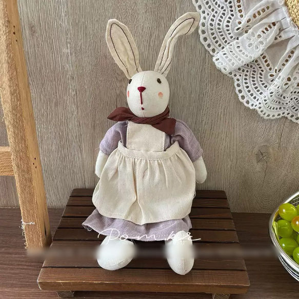 手作り 刺繍 布製 可爱いミニドール 人形ぬいぐるみ バッグチャーム