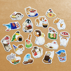 フレークシール おやつのじかん 1枚目の画像