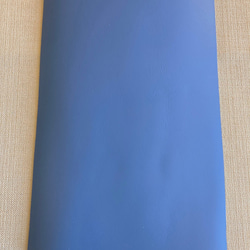 革　A4　アソート3色　ピンク・ブルー・イエロー　3枚　ハンドメイド　レザークラフト　本革 3枚目の画像