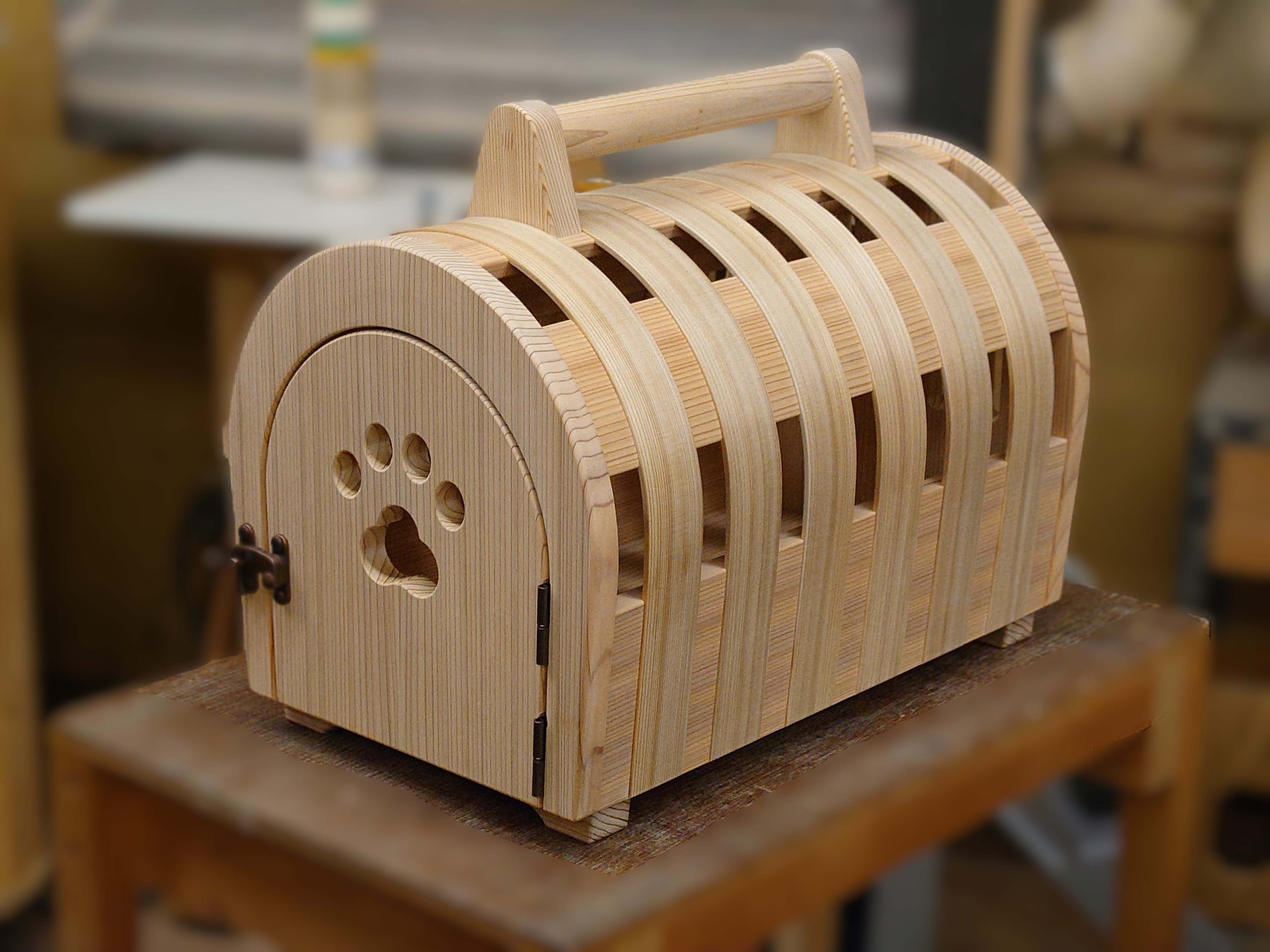 森のペットキャリー（受注製作） 66,000円