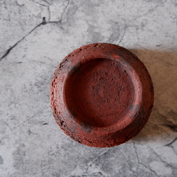 4.5号赤土裂紋爬虫類シェルター417　昆虫　陶器製　作家もの　沖縄 5枚目の画像