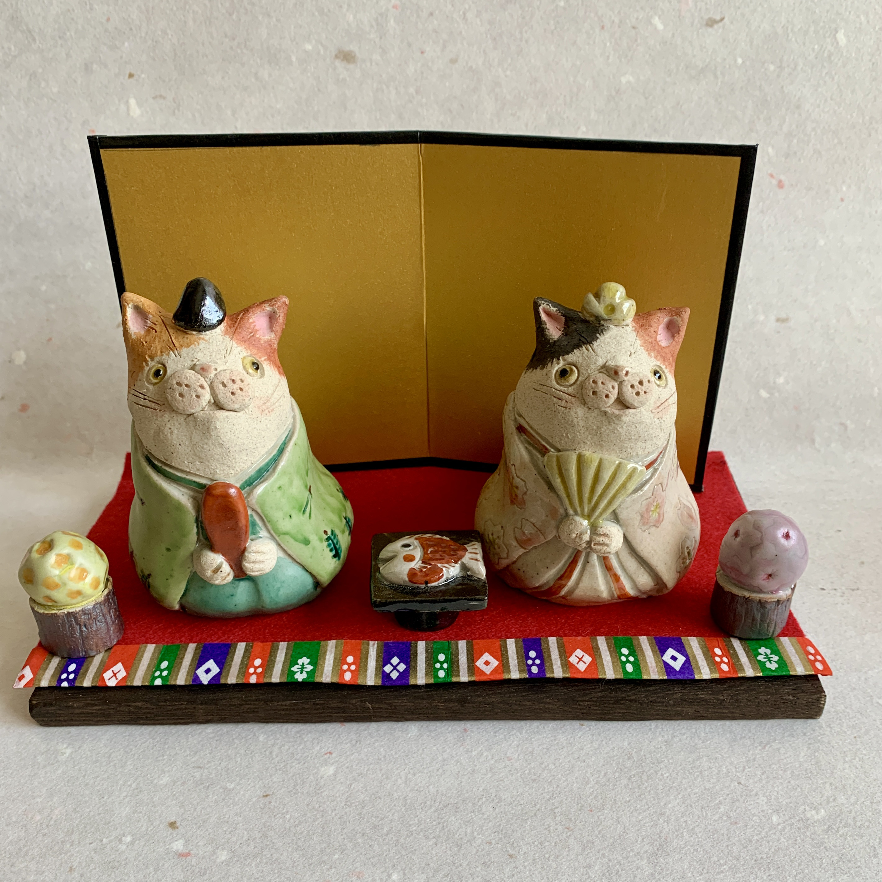 猫雛さん　桜.松