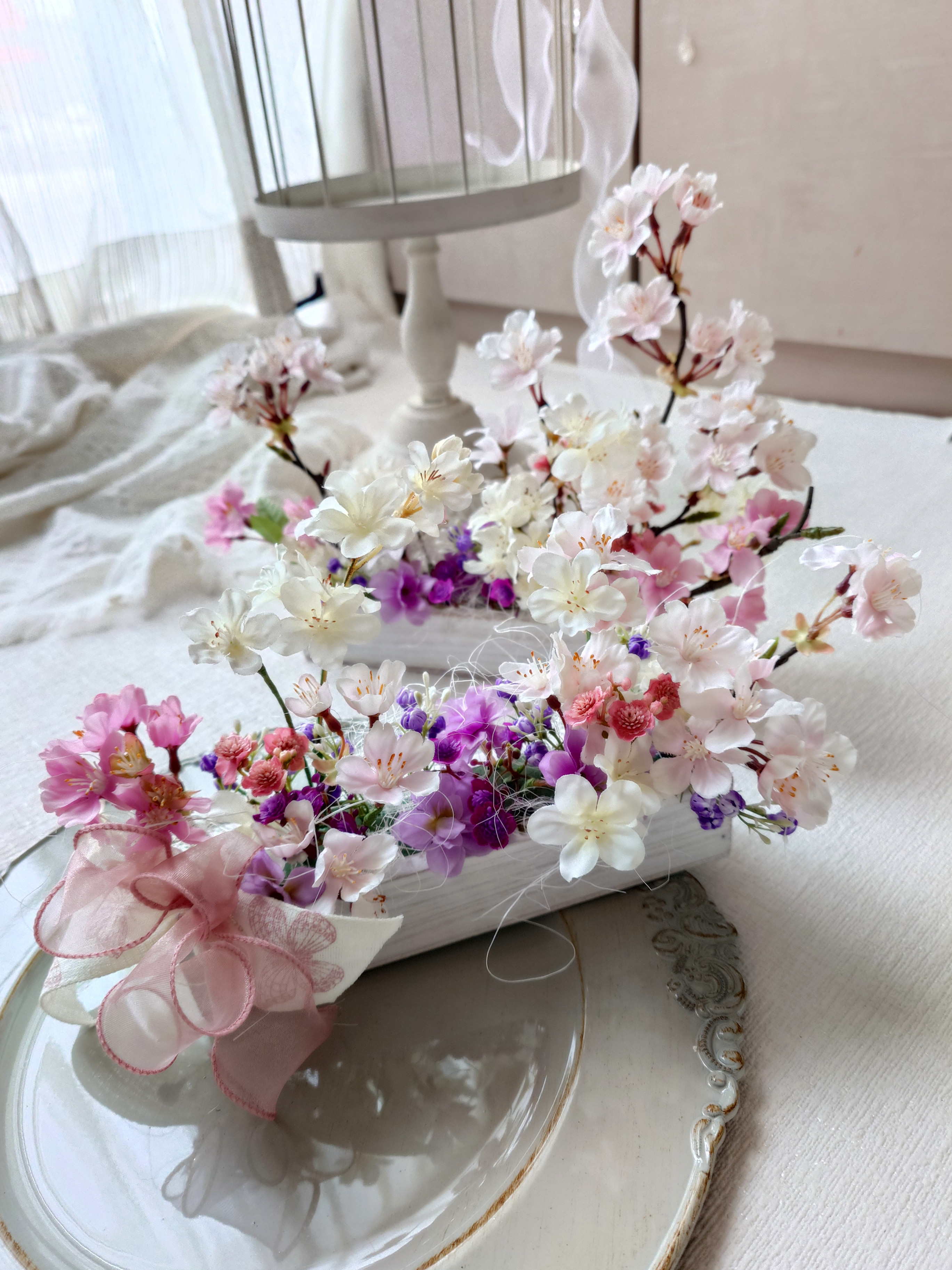 桜満開アレンジメントフラワー