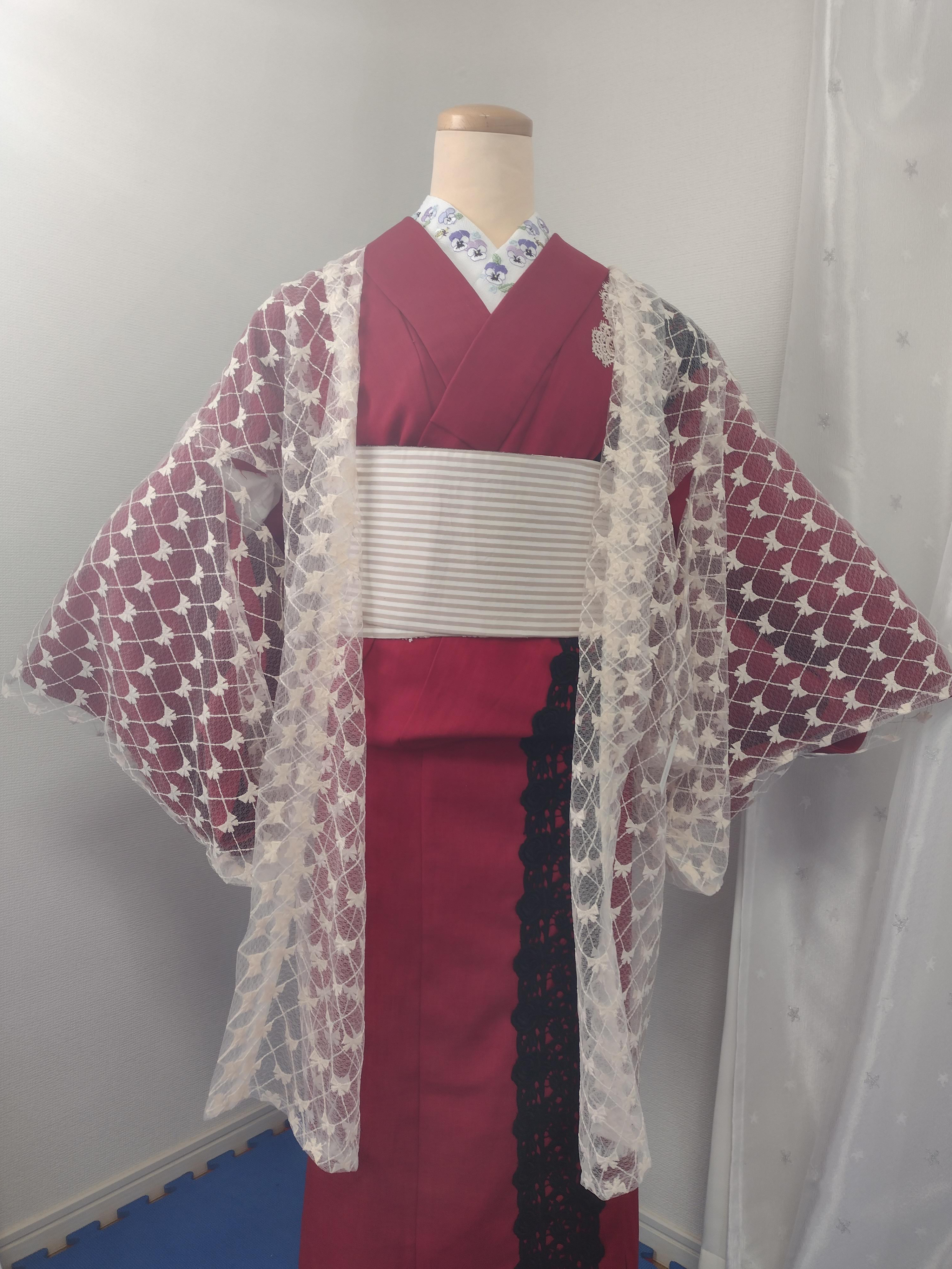 レースの羽織２