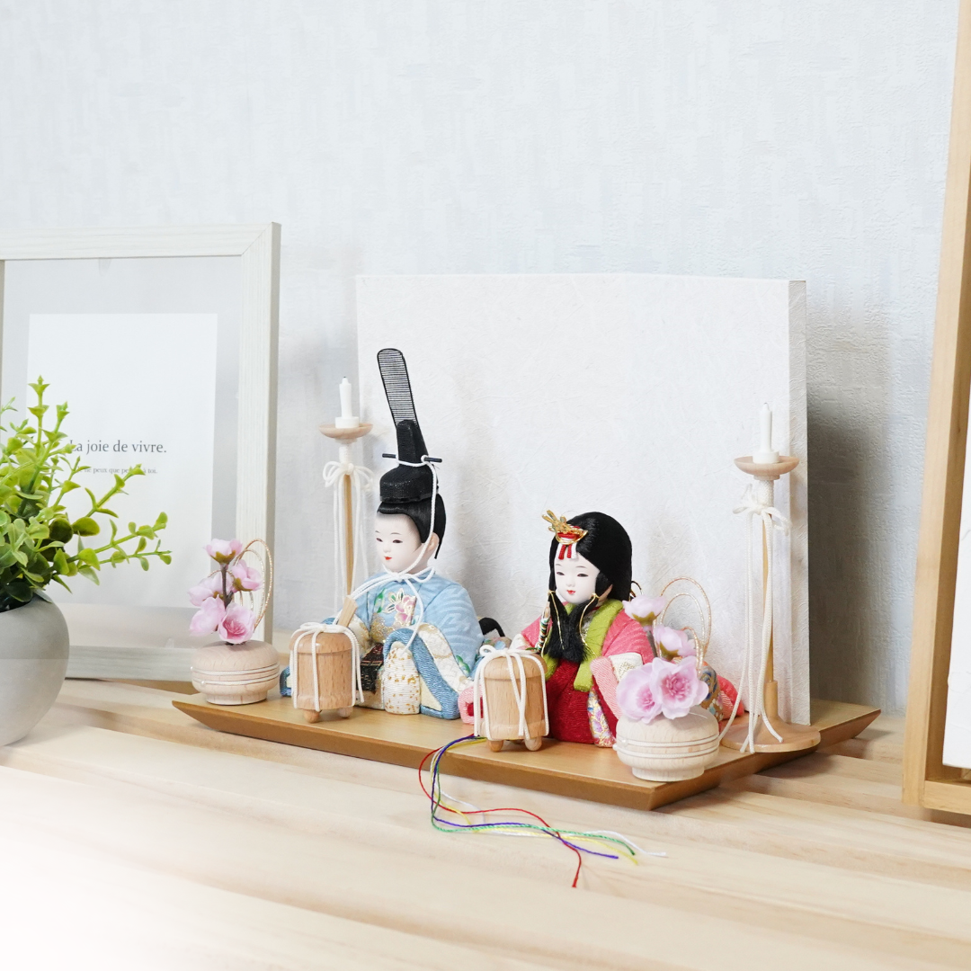 木目込み人形 雛人形 コンパクト -泉 izumi-