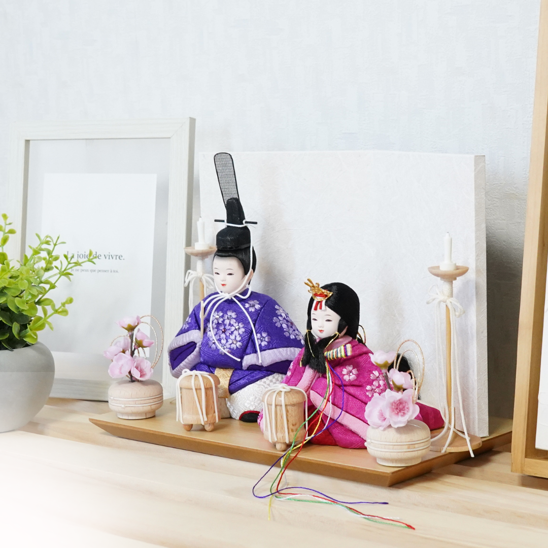 木目込み人形 雛人形 コンパクト -彩 aya-